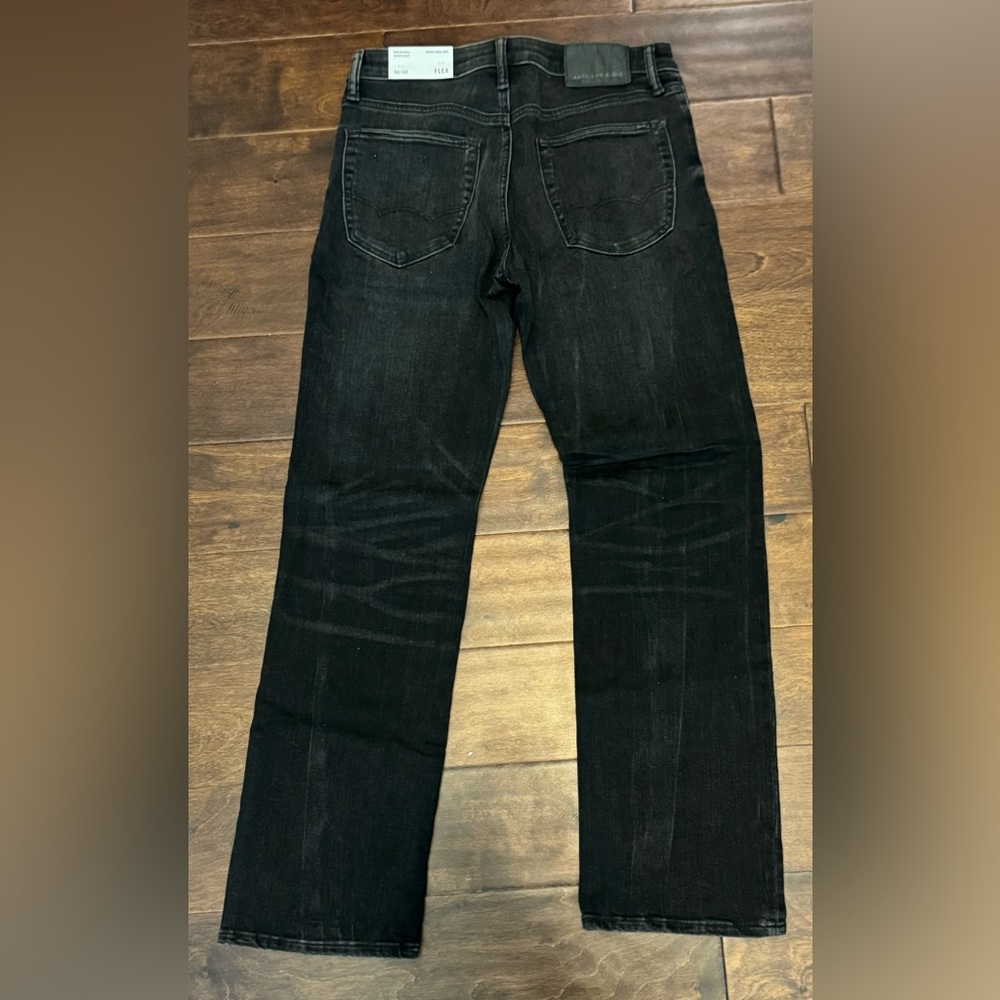 American Eagle Men's Original Bootcut Jeans — Black